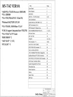 Sơ đồ Mainboard MSI -7142