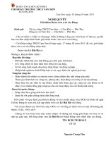 Nghị quyết giới thiệu vào Đảng