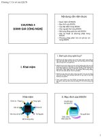 Slide môn quản lý công nghệ: Chương 4: Đánh giá công nghệ