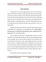 Hoàn thiện kế toán bán hàng và xác định kết quả bán hàng tại công ty cổ phần thuốc thú y trung ương 5