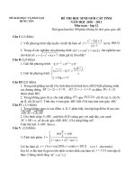 Đề thi HSG tỉnh toan lop 12 Hưng Yên 2010