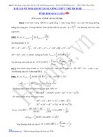 Sử dụng công thức thể tích để tính khoảng cách