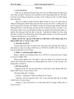 Nghiên cứu kết cấu,  lập quy trình kiểm tra, chẩn đoán và bảo dưỡng  hộp số tự động U660E trên xe Toyota Camry 2007