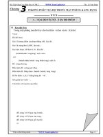 Bài tập hình học nâng cao 10 HK2