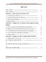 Nghiên cứu chế tạo mô hình máy sấy chân không để sấy thực phẩm