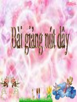 Bài giảng nút dây