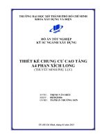 Thiết kế chung cư A4 Phan Xích Long
