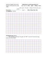 ĐỀ THI GIỮA KÌ II MÔN TIẾNG VIỆT LỚP 3