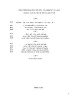 Giáo dục nếp sống thanh lich