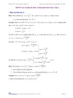 Cực trị hàm đa thức và hàm phân thức