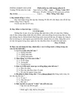 ĐỀ THI GIỮA KÌ II MÔN TIẾNG VIỆT LỚP 2