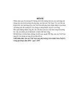 Xuất khẩu thủy sản của việt nam sang thị trường liên minh châu Âu(EU) trong giai đoạn năm 2010 – quý i 2015