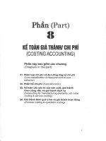 phân loại chi phí  đo lường chi phí