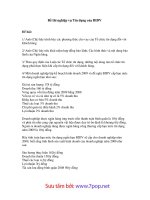 Đề thi nghiệp vụ Tín dụng của BIDV