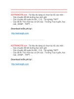 Bộ ST đề thi  LTĐH , TN THPT ...