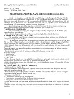 chuyên đề dạy kỹ năng viết cho học sinh yếu kém