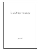 Phân tích thiết kế hệ thống quản lý siêu thị Hapromart