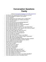 quetions for family topic