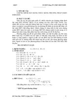 PP GIẢI BĐT BAO ĐẬU ĐẠI HỌC