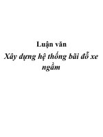 bài tập lớn đo lường cảm biến bãi đỗ xe ngầm