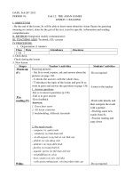 giáo án anh lớp 11- unit 12