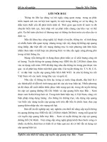 đồ án kỹ thuật viễn thông  thiết kế nâng cấp tuyến thông tin quang đường trục SHD tốc độ 2,5Gbits thành 20Gbits