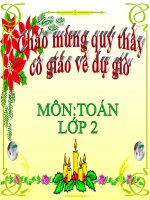 Bài : Tìm số trừ- Lớp 2