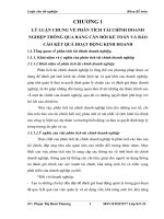 Phân tích tình hình tài chính tại công ty TNHH đầu tư phát triển thương mại Minh Dương