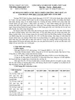 Chiến lược phát triển của trường THCS Quế An