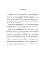 đồ án kỹ thuật cơ khí  tìm hiểu về hoạt động của nhà máy Cơ Khí Nông Nghiệp Hà Tây