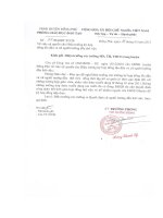 Số: 52/PGDĐT-TCCB ngày 18/3/2011 v/v Ủy quyền cho hiệu trưởng ký hợp đồng lần đầu và cử người hướng dẫn thử việc