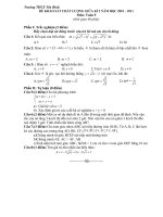 ĐỀ KSCL GIỮA KÌ 2 (Toán 9)