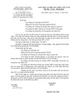 tổ chức hội nghị về công tác  quy hoạch, đào tạo, bồi dưỡng CB,CC,VC giai đoạn 2011-2015