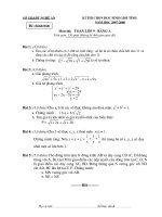 Đề thi HSG Tinh 20072008