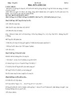 Giáo án Tâp đọc 4 - 15 tiết dự thi cấp huyện