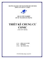 Thiết kế chung cư CONIC