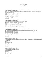 ĐỀ CƯƠNG KTHK2 2010-2011 LÝ 9