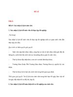 đáp án bài thu hoạch đề lẻ   đại học thương mại