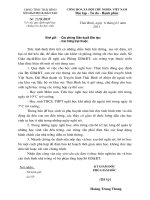 Công văn nghỉ rét