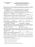 bai KT so 5 HSG Sinh 12 (50 câu bài tập)