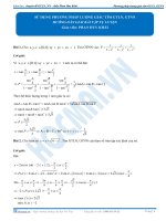 SỬ DỤNG PHƯƠNG PHÁP LƯỢNG GIÁC TÌM GIÁ TRỊ LỚN NHẤT, GIÁ TRỊ NHỎ NHẤT