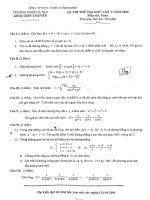 Đề-đáp án thi thử ĐHSPHN-lần 5