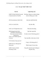 đồ án kỹ thuật viễn thông  Hệ thống thông tin di động tế bào toàn cầu sử dụng vệ tinh