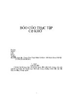 đồ án kỹ thuật cơ khí Thực tập cơ khí về máy móc máy hàn , máy phay, máy tiện