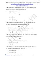 Tính xác suất của một biến cố nhờ định nghĩa