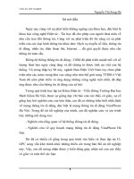 đồ án kỹ thuật viễn thông  Giải pháp về vấn đề quy hoạch tần số góp phần mở rộng và nâng cao chất lượng phục vụ của thông tin di động ở Việt Nam.