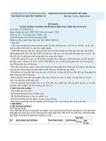 Kế hoạch bồi dưỡng thường xuyên năm học 2015  2016