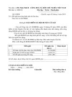 BANG DE NGHI TAM UNG CHI OM DAU, THAI SAN-PHSK