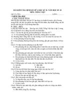 Bài kiểm tra định kì giữa học kì II lớp 4