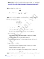 Các phép toán và cách giải